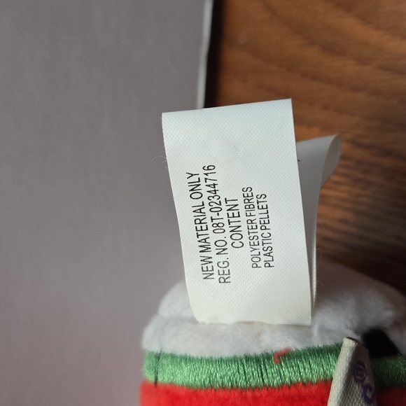 Peanuts Plush Holiday Lucy Hallmark Itty Bittys Doll with Red and Green Outfit - Picture 4 of 6